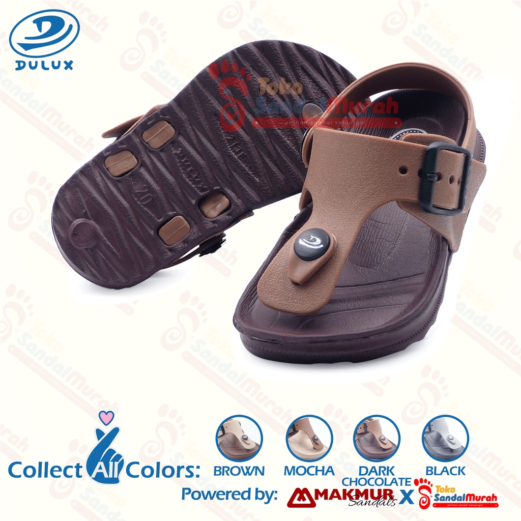 Toko Sendal Murah - Sandal Jepit Anak  Balita Ukuran 20 - 25 /  Sandal Tali Belakang Capit Jempol Model Birken Lily / Sandal Balita Alas Tebal Tali Jelly / Nyaman dan Awet [ Toko Sendal Murah  Kids 01 M 213 E-1]