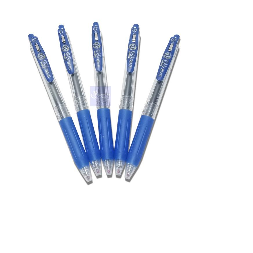 

Model Baru ZEBRA Sarasa Pulpen Pena Gel 0.7 mm Warna Hitam dan Biru Pcs'