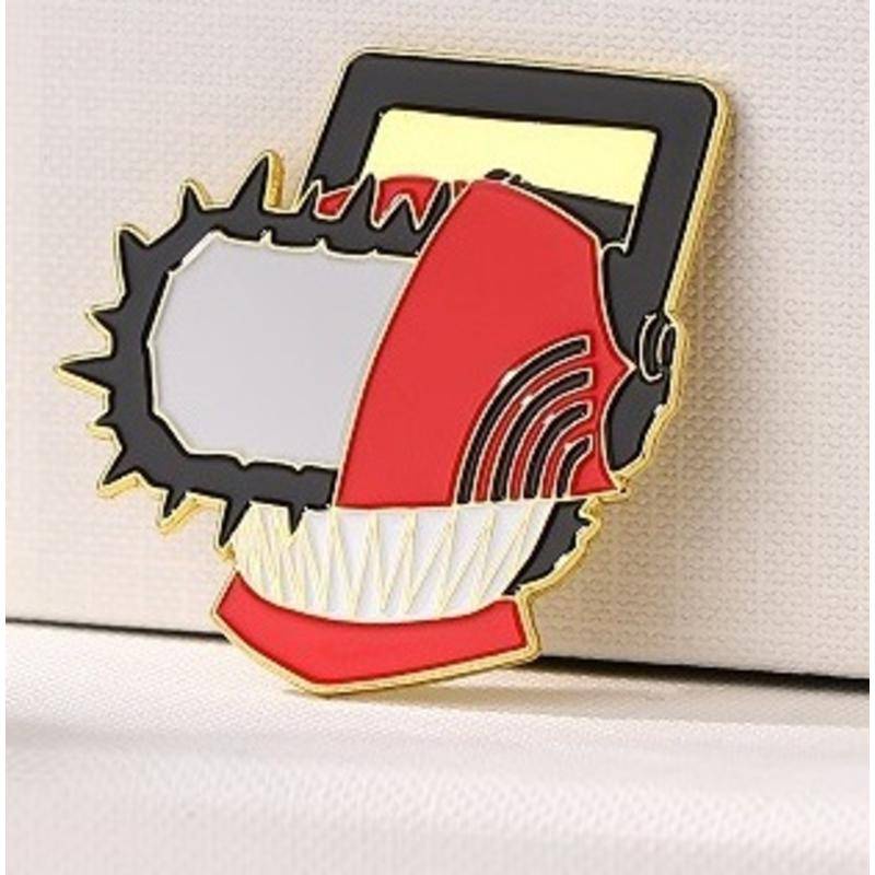 Japan Anime Chainsaw Man Pin Fashion Anime Kawaii Bros Kipas Kerah Lencana Hadiah Unik Denji Makima Aki Hayakawa Power Pochita In Stock New Arrival LY