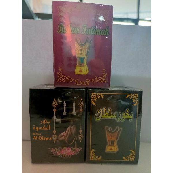 Buhur Arab/Buhur Pewangi Ruangan/Fatimah/Sultan/Alqiswa