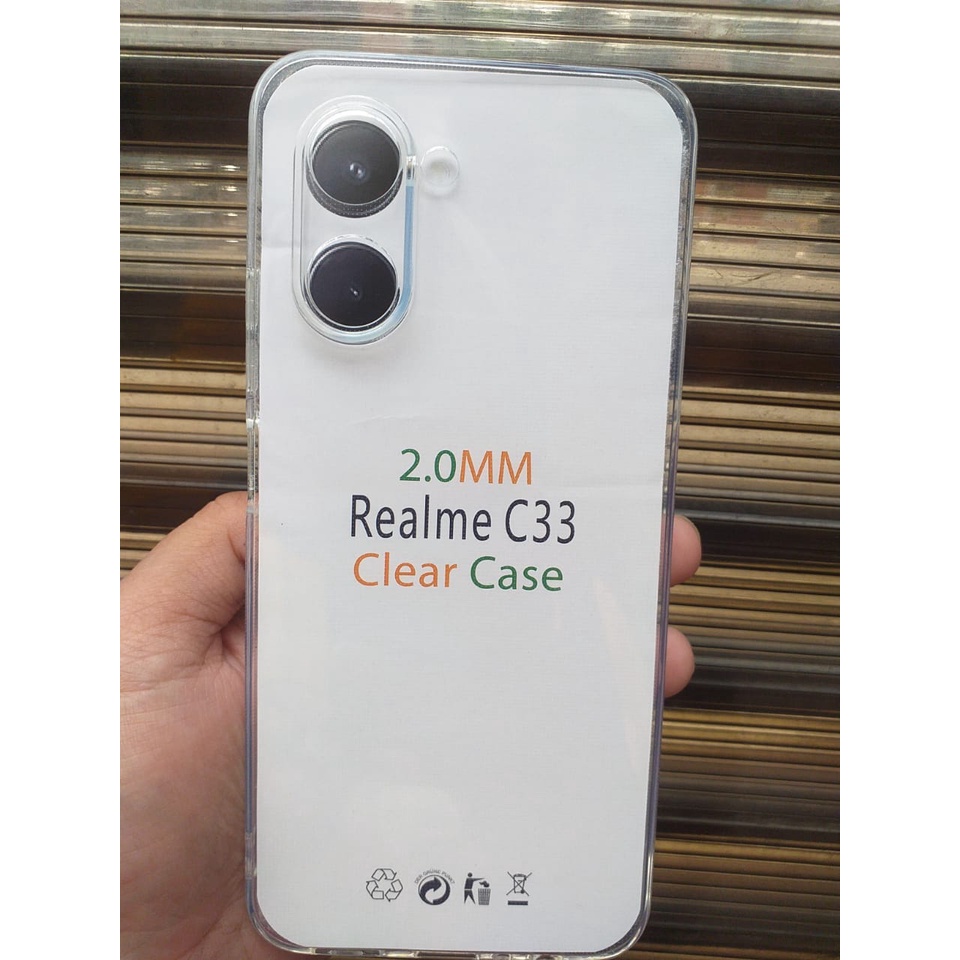 minigo silicon  soft case Clear case 2mm realme c33 realme 9 4G / 9Pro+ 5G  REALME 10 4G REALME 10 PRO REALME C30S REALME C55 REALME C33 REALME C35 REALME C31 REALME C21Y REALME 7i/C17 REALME 7/Narzo 20 Pro REALME C15/C12/NARZO 20/REALME 5/C3/7PRO/6PRO