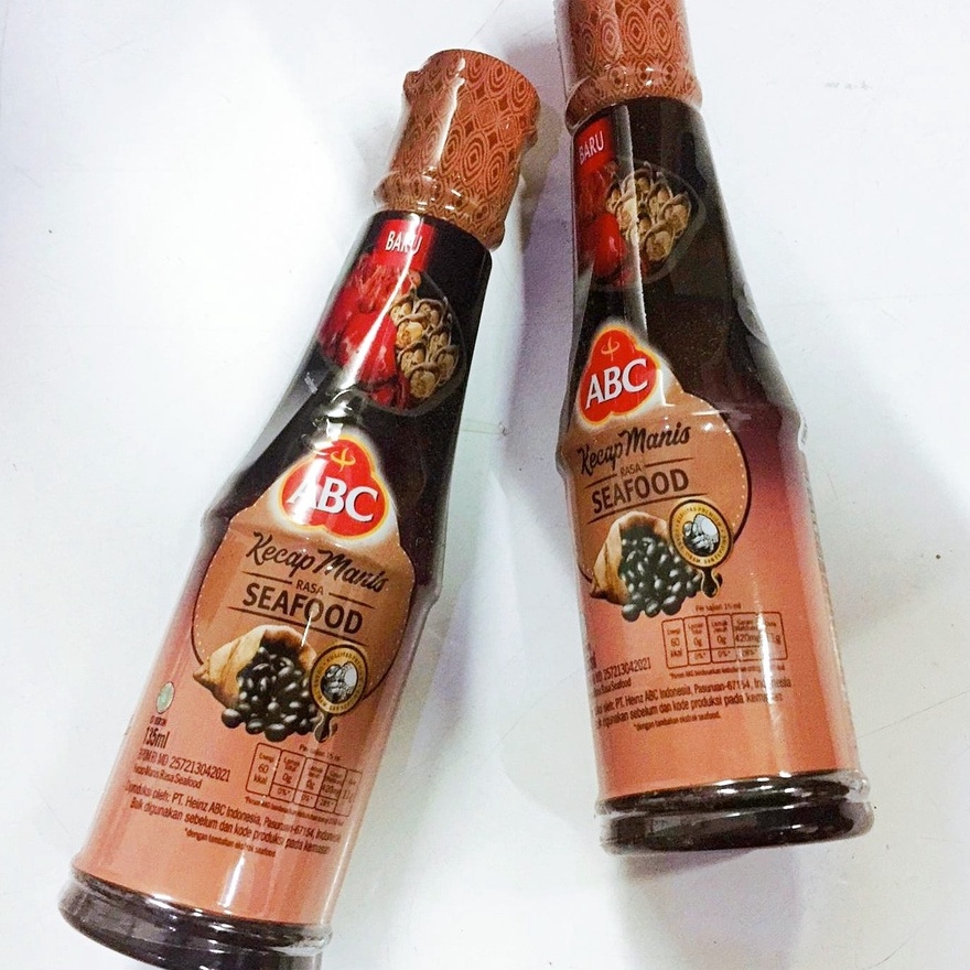 Kecap Manis Seafood ABC Rasa Seafood | Botol 135 ml