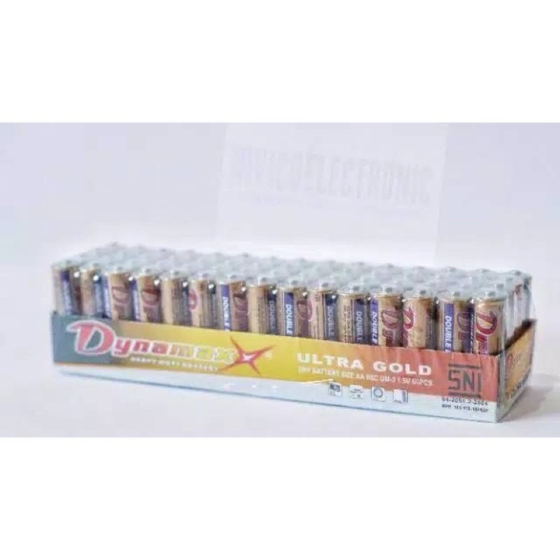 TERBARU Baterai AA A2 Dynamax Ultra Gold 1.5Volt Kualitas SNI
