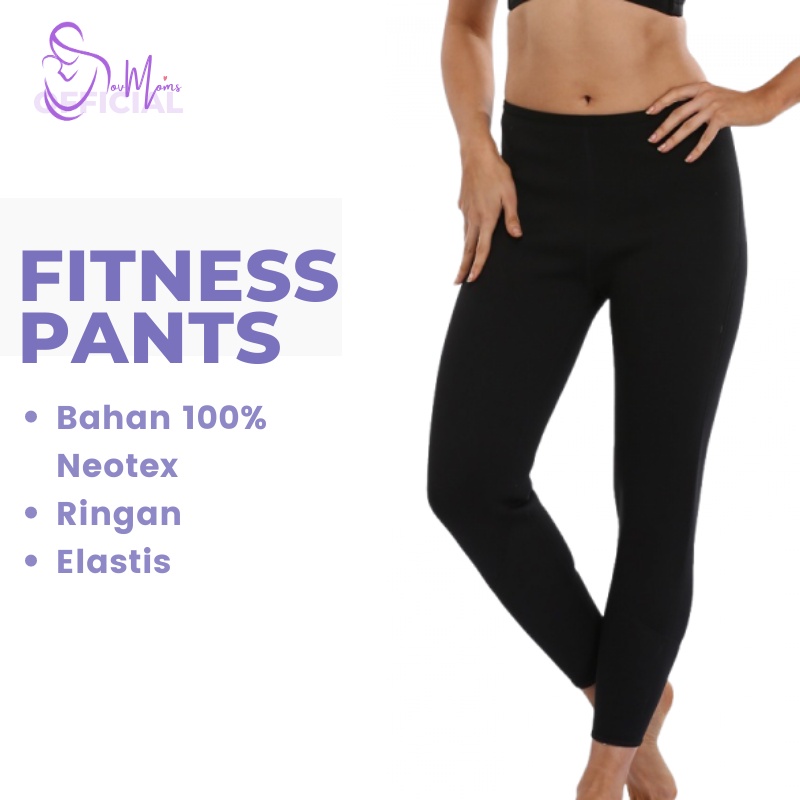 Korset Celana Olahraga LONG PANT Panjang Pembakar Lemak Leging Olahraga Pengecil Perut Buncit Paha Betis Pinggang Pria Wanita Neotex Legging Celana Olahraga Gym Senam Fitness  Penghilang Pembakar Lemak Pelangsing Perut Paha Betis Pria Wanita Hot Shaper