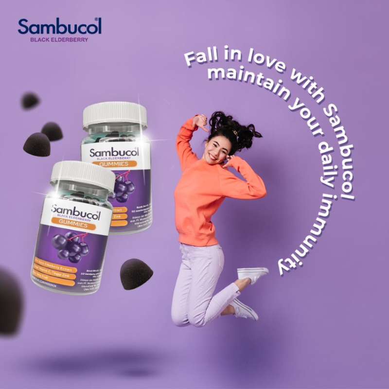 Sambucol Black Elderberry 50 gummies