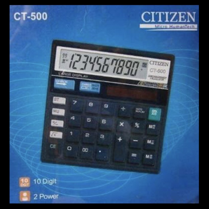 

FREE ONGKIR Kalkulator citizen 500 10 digit angka