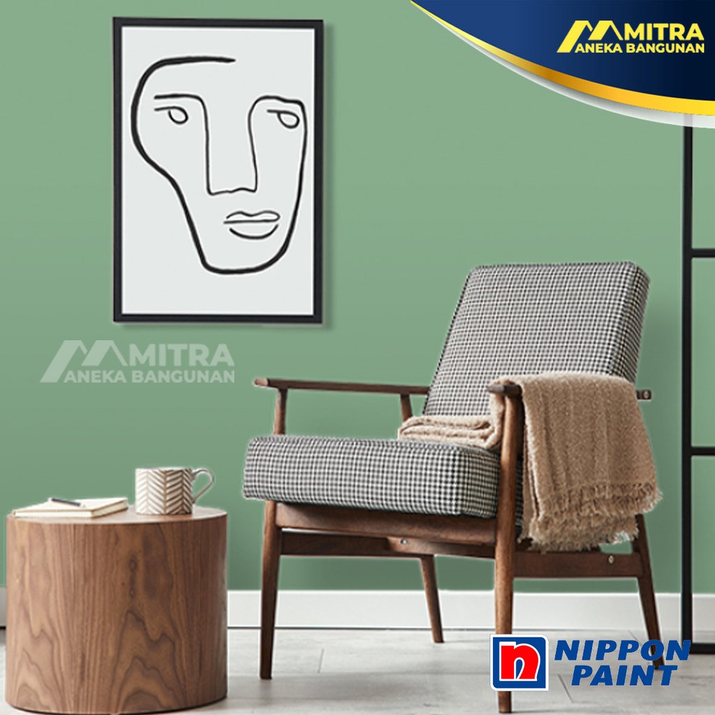 CAT TEMBOK NIPPON PAINT CHAMELEON NP BGG 1798 T / HIJAU / VINILEX INTERIOR EKSTERIOR