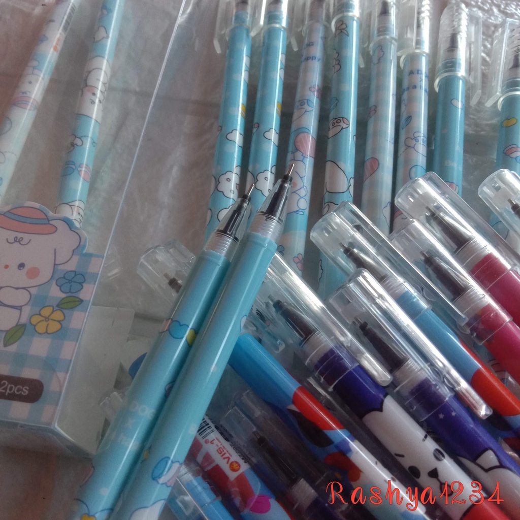 

Promo 2pcs Pulpen Gel Bisa Dihapus Karakter Lucu Murah