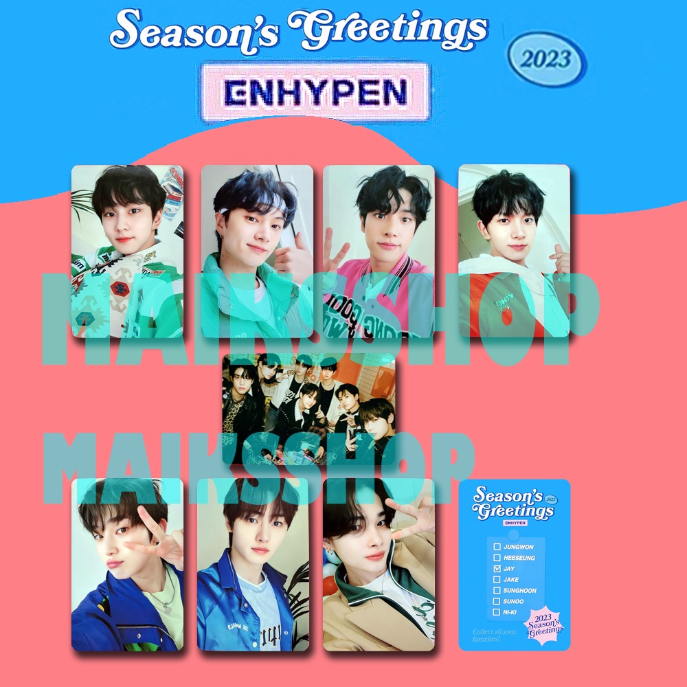 Enhypen 2023 Photocard Kpop