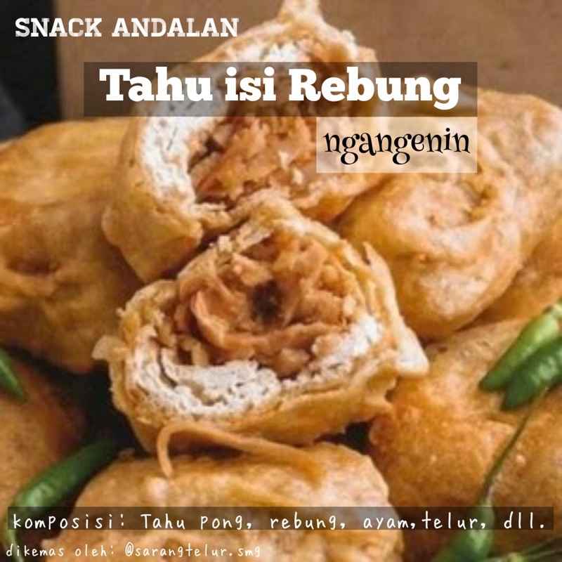 

Tahu Rebung Ayam Isi 10