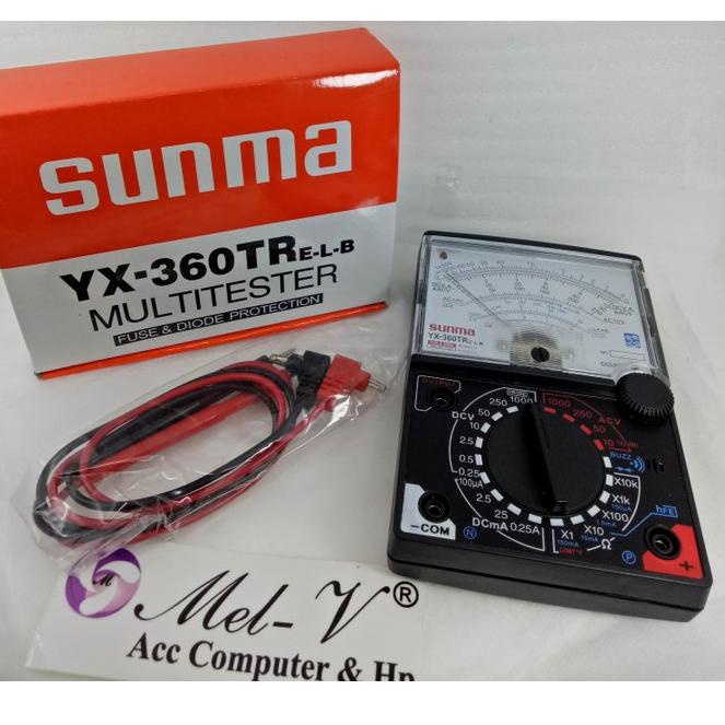 TERBARU ㄳ MultiTester SUNWA YX360TR / Multi tester / Avometer Analog Sunwa ⌘
