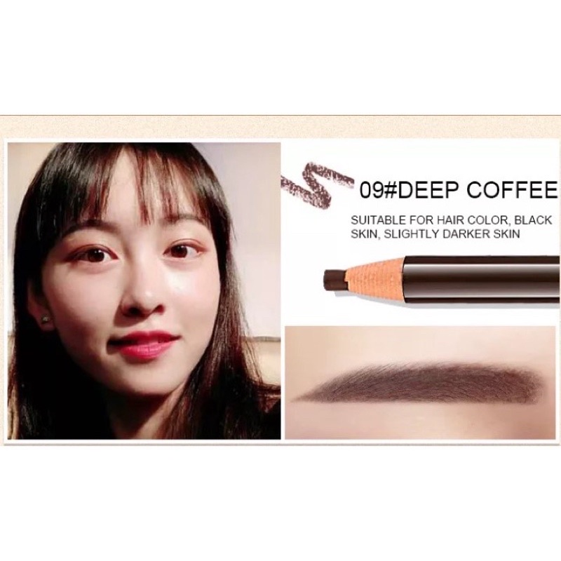 {Bisa kirim instant COD Medan Termurah} [READY] Pensil Alis Benang / Hengsi Eyebrow Pencil | Coklat | Hitam |PENSIL WATERPROOF UNTUK SULAM ALIS / SULAM BIBIR PENSIL SULAM RAUT / BENANG