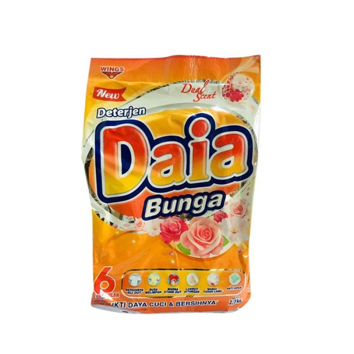 

DAIA DETERGENT BUNGA BAG 2.7KG