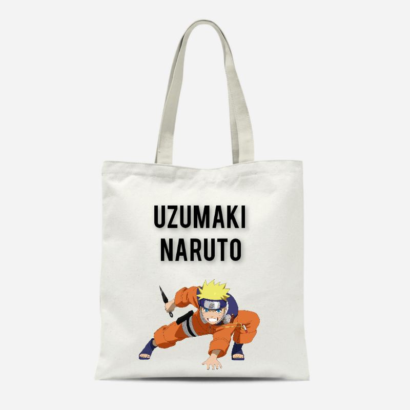 TOTEBAG TOTE BAG RESLETING TERMURAH /TOTEBAG  KANVAS UZUMAKI NARUTO CANVAS TERMURAH