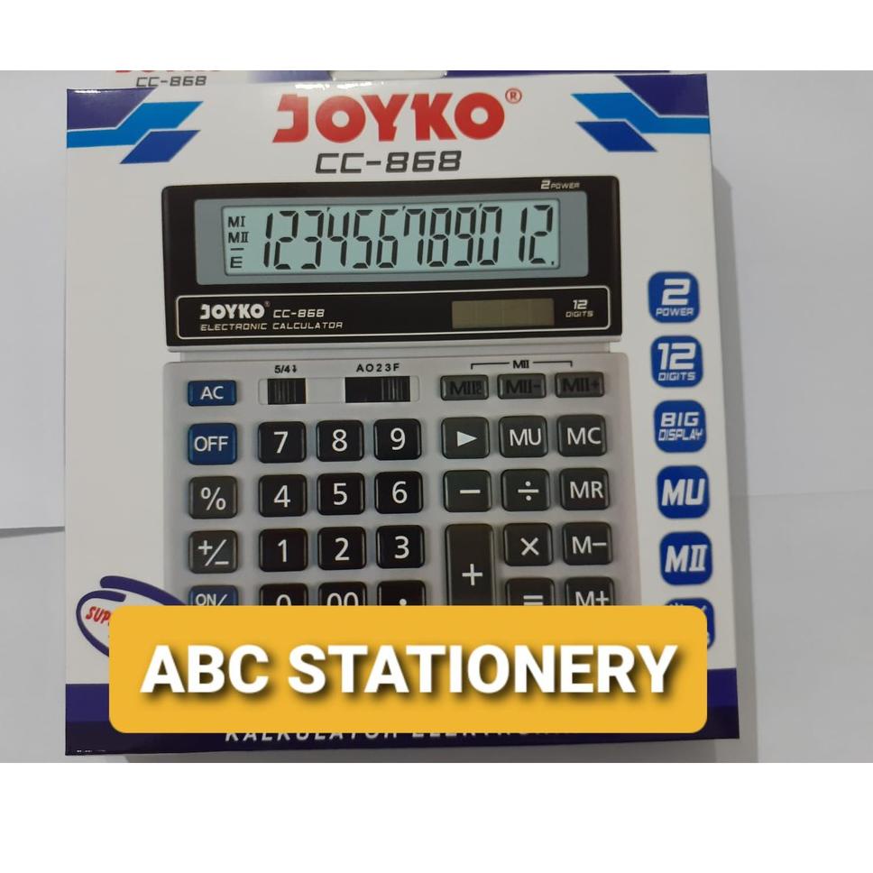 

[W-V2V] ♥☞] Kalkulator Joyko besar CC-868-siap dikirim