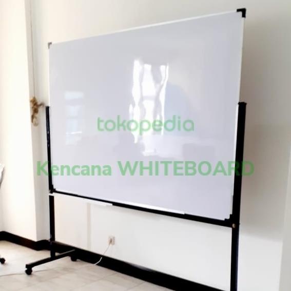 

white board Non Magnetic 90 120 Cm + standing