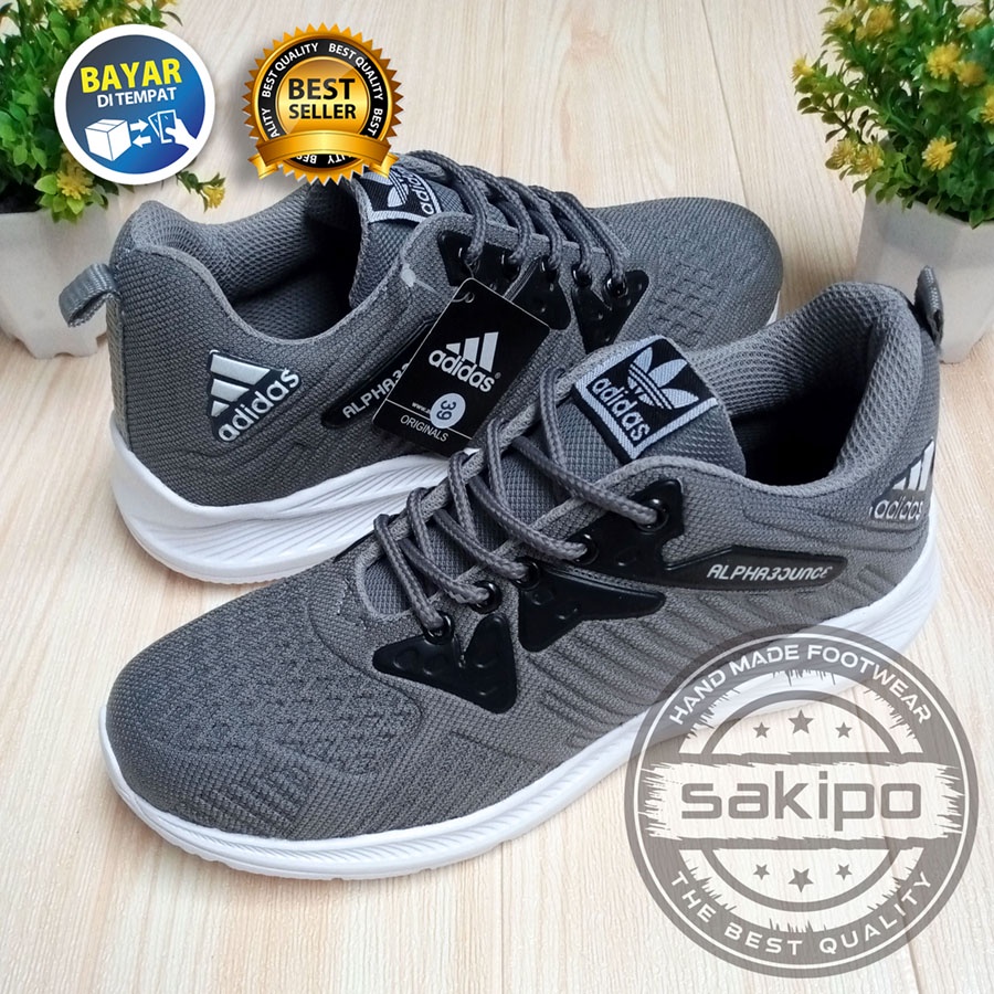 PROMO 1.1 MANTUL SALE !! SEPATU JOGGING ABU SOL PUTIH SD SMP SMA SMK / SEPATU KERJA HITAM MURAH TRENDI TERMURAH RINGAN DI PAKE / SAKIPO