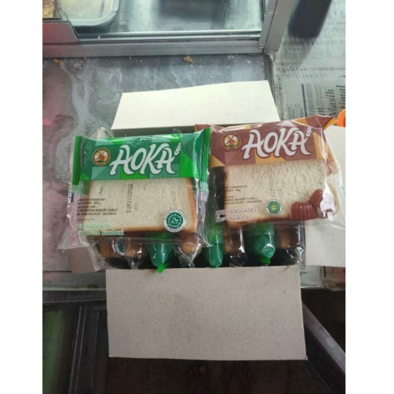 

►®◄ Roti panggang Aoka isi 10pc (rasa bisa request)