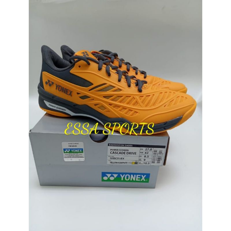 SEPATU BADMINTON YONEX CASCADE DRIVE YELLOW ORIGINAL