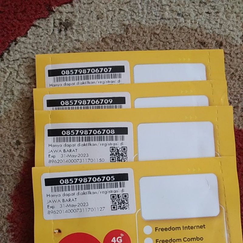 No cantik indosat ooredoo