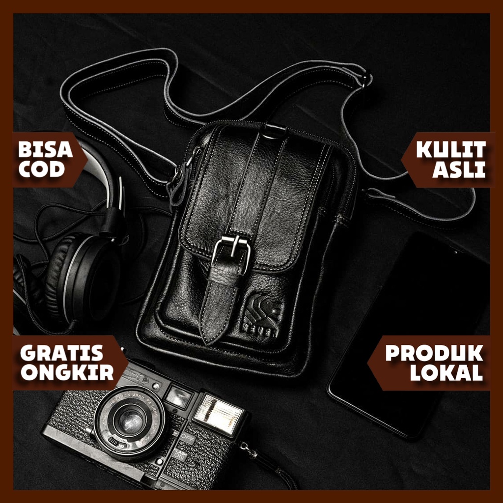 Tas Selempang DEMETER Salempang Slempang Kantong Dompet Pinggang Punggung Dada Bahu Slingbag Chest W