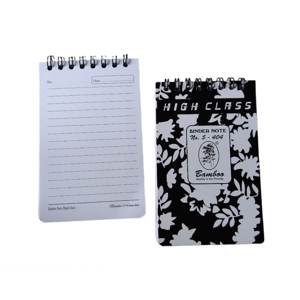 

Bamboo binder note no.5 404