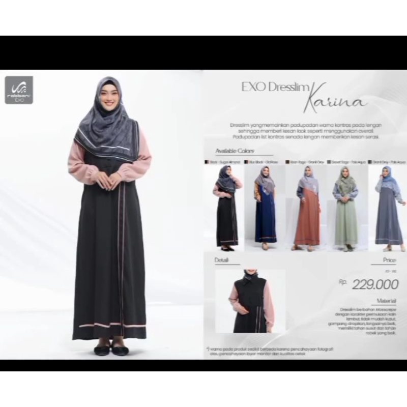 RABBANI DRESSLIM EXO KARINA