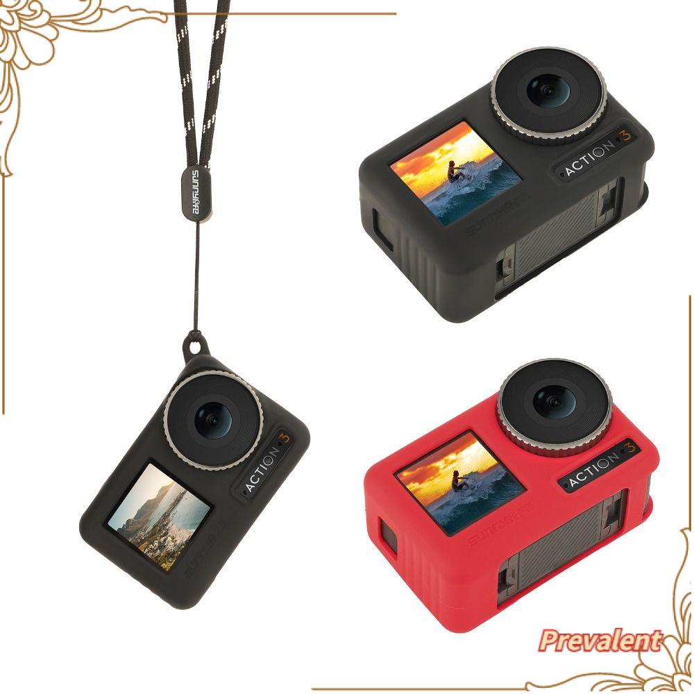 Preva Cover Pelindung Kamera Baru Anti Gores Dengan Lanyard