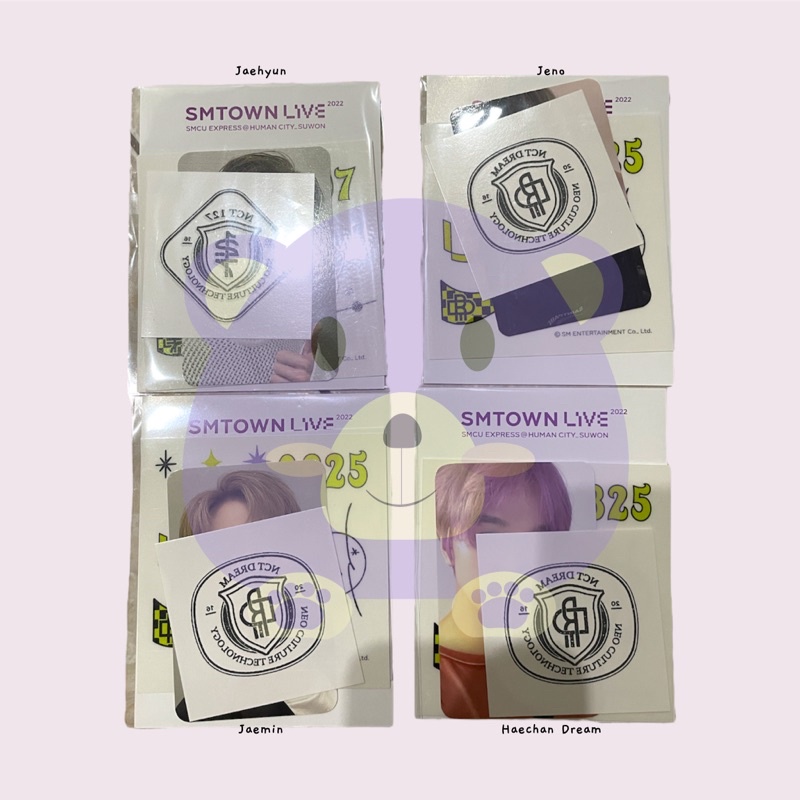 [READY] AR Tattoo Sticker Set SMCU - NCT (Jaehyun Haechan Jeno Jaemin)