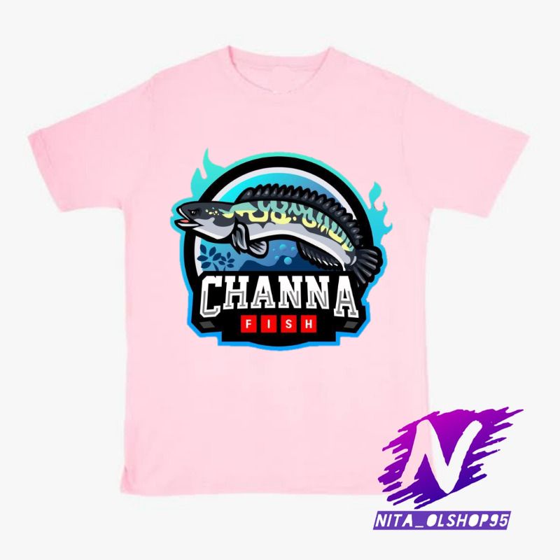 kaos anak chana fish baju anak ikan chana cana