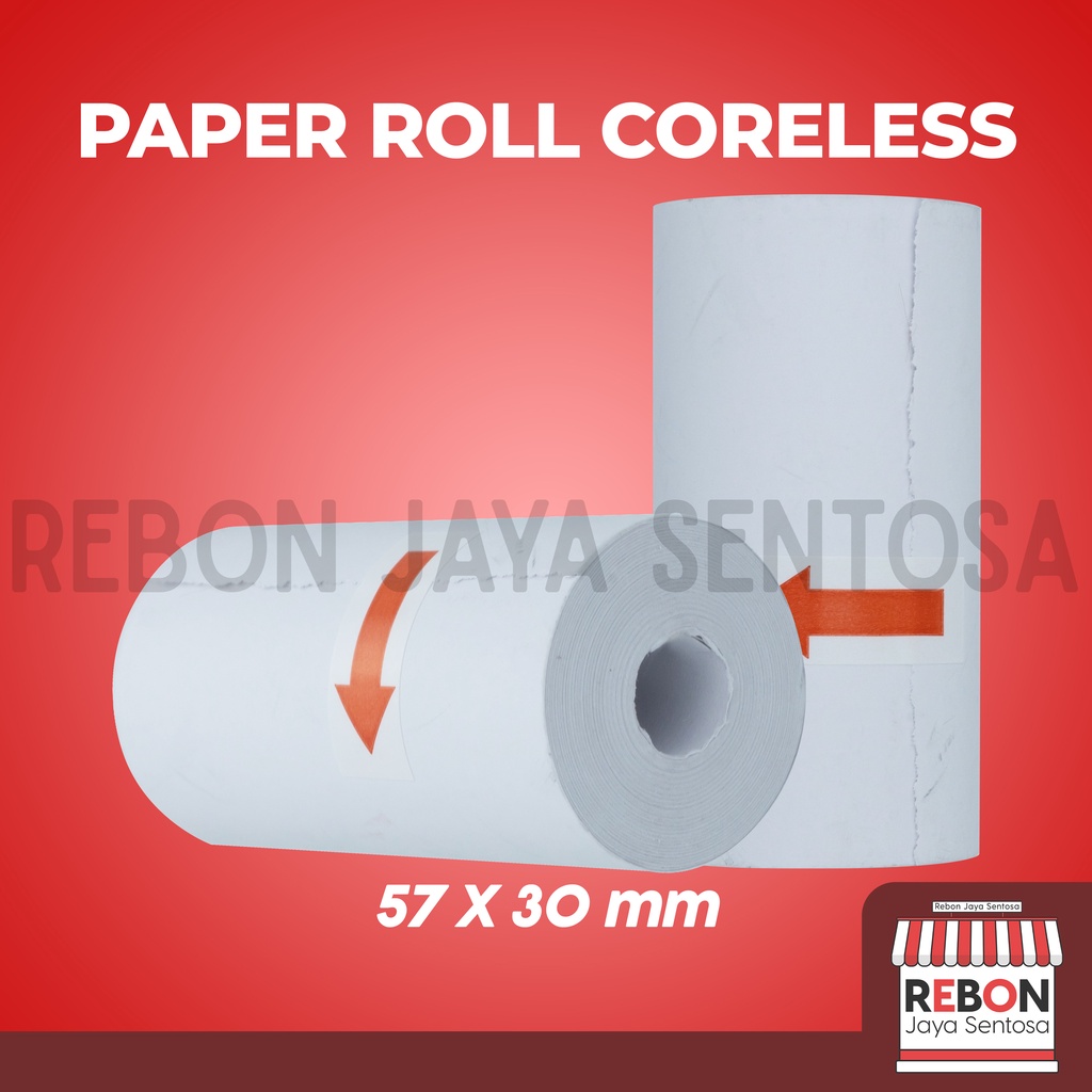 

Paper Roll Coreless 57 * 30 (Portable)