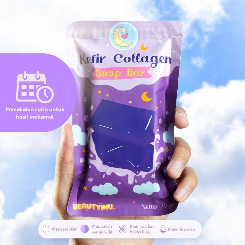 kefir collagen soap