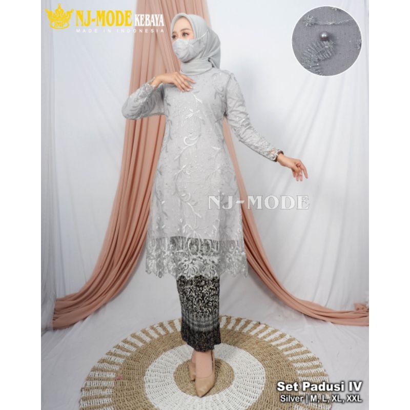 SET TUNIK PADUSI 3| STELAN KEBAYA WANITA| KEBAYA PESTA| KEBAYA WISUDA| OUTFIT BAJU PESTA WANITA| KEBAYA KONDANGAN| KEBAYA TUNIK