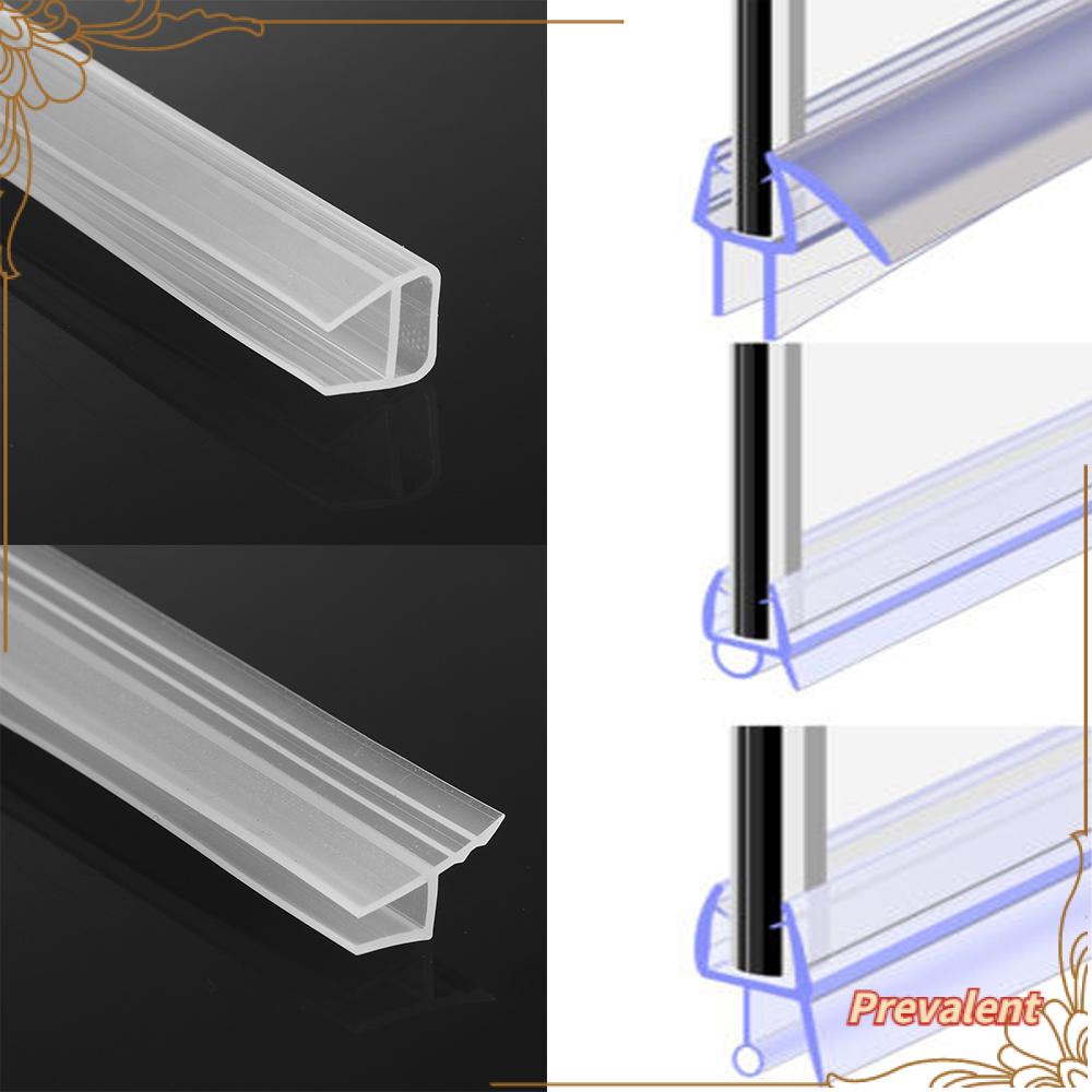 Preva 1M 6-12mm F U h Shape Sealing Strips Karet Silikon Mandi Screen Hardware Segel Jendela