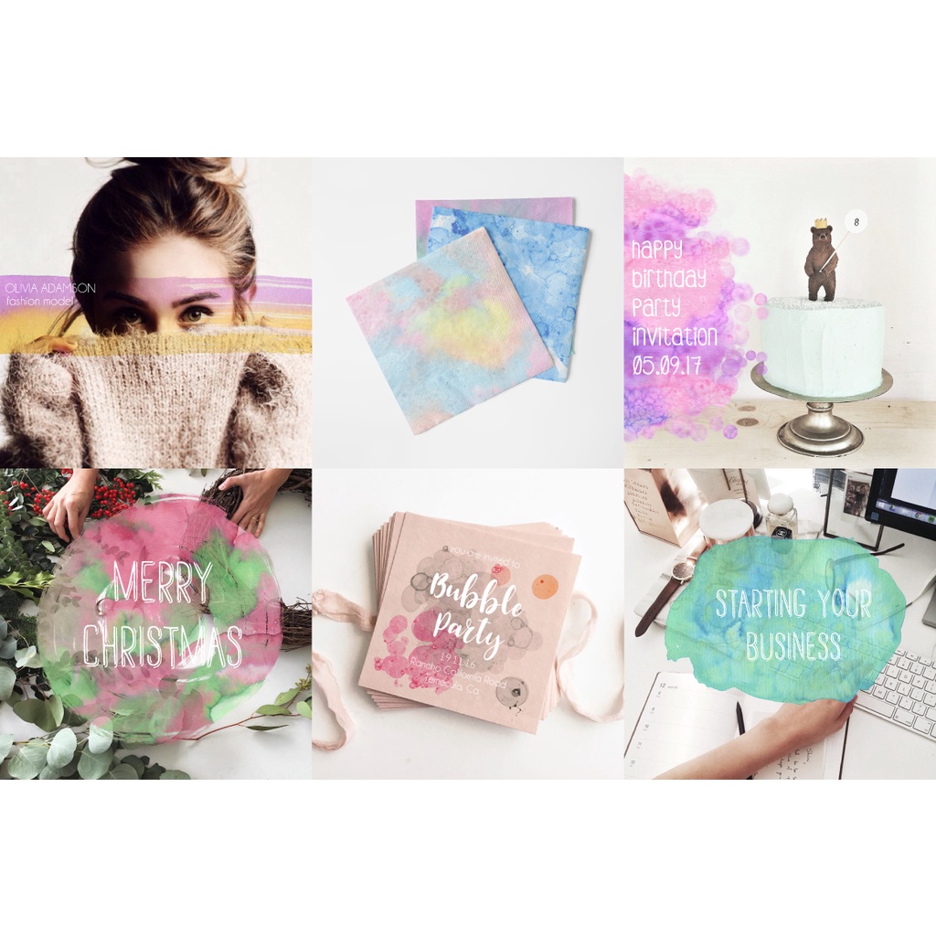 Fantasies Watercolor Collection