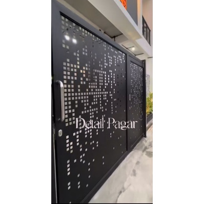 Pagar pesanan Bpk Arga Aljazeera blok Ac13 karawang