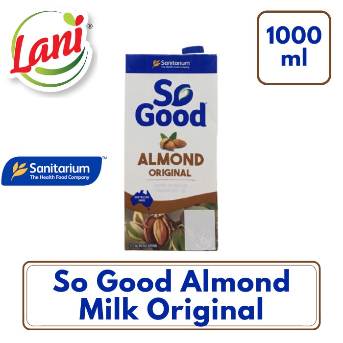 

[NEW] Sanitarium So Good Almond Milk Original / Unsweetened 1L - Susu Almond - Original