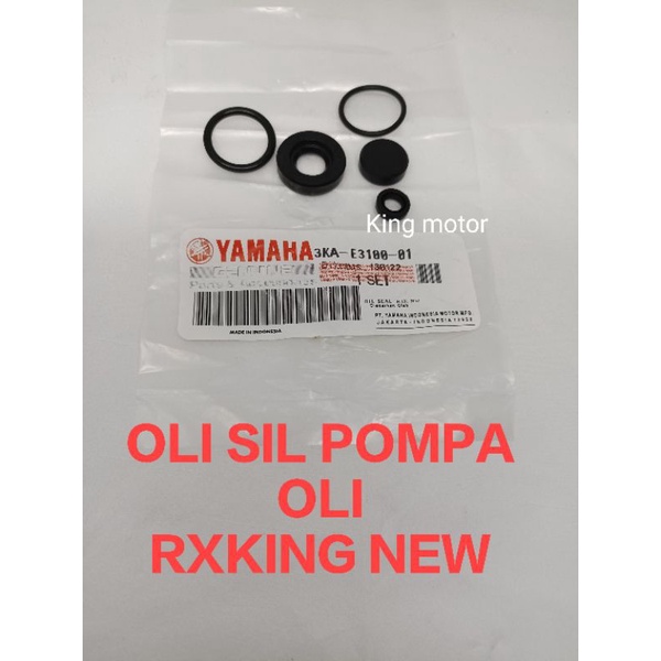 SIL SEAL OLI SIL KARET GASKET PACKING POMPA OLI RXKING NEW RX KING MASTER KUALITAS ORI SUPER