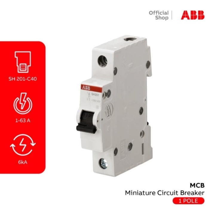 MCB ABB 40A 1 Phase