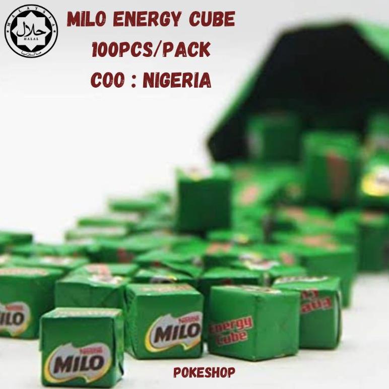 

Milo Cube - Choco Candy Malaysia - Original Pack isi 100 - Bekal Sarapan Anak ㅁ