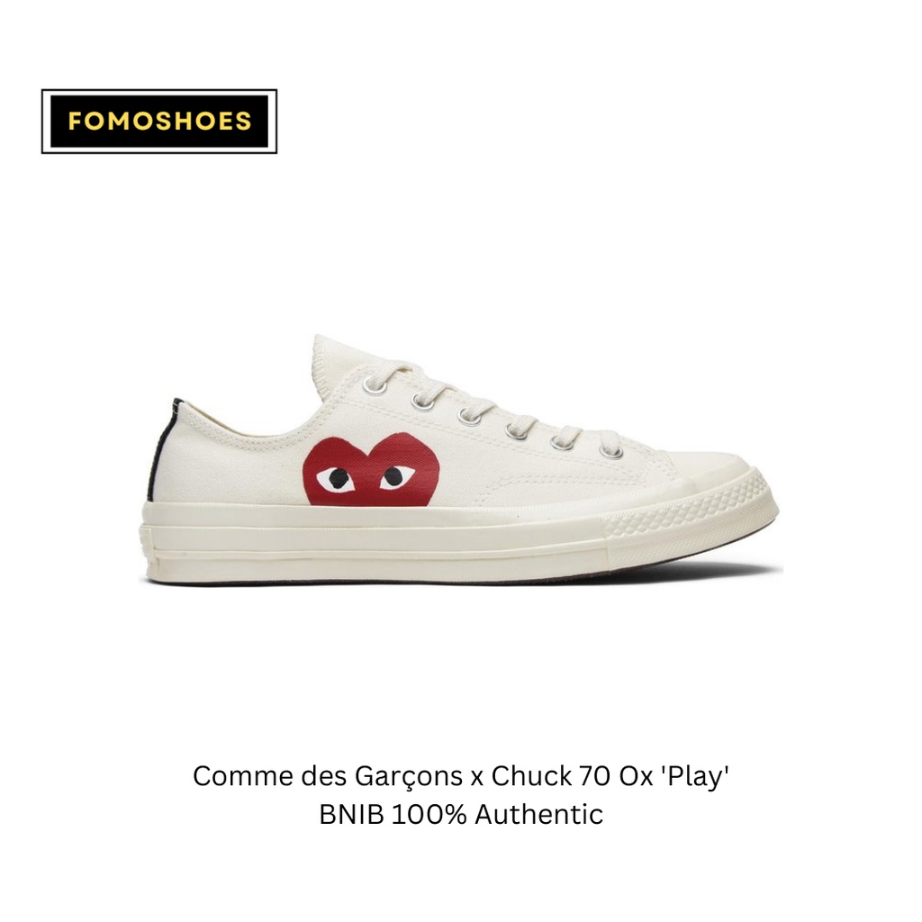 Converse Chuck Taylor CDG X PLAY OX - White