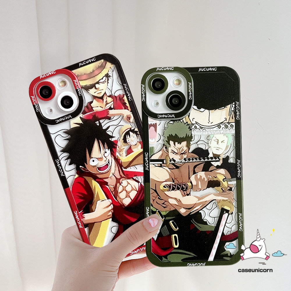 Oppo A95 A17k A15 A54 A17 A57 A16 A12 A78 A58 A55 A96 A77s A94 A12E A7 A9 A5S A76 A3S A16K A74 A5 A31 A1K Reno 8T 75 5F 7Z 4F 6 Anime Kartun One Piece Zoro Soft Case TPU Luffy
