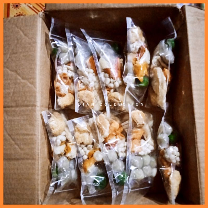 

PAKET RESELLER TERMURAH 1KG / 10 BUNGKUS BASO ACI