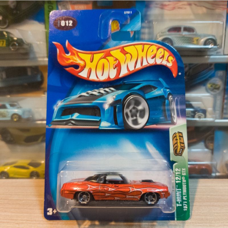 HOT WHEELS 1971 PLYMOUTH GTX - TREASURE HUNT - THS - STH