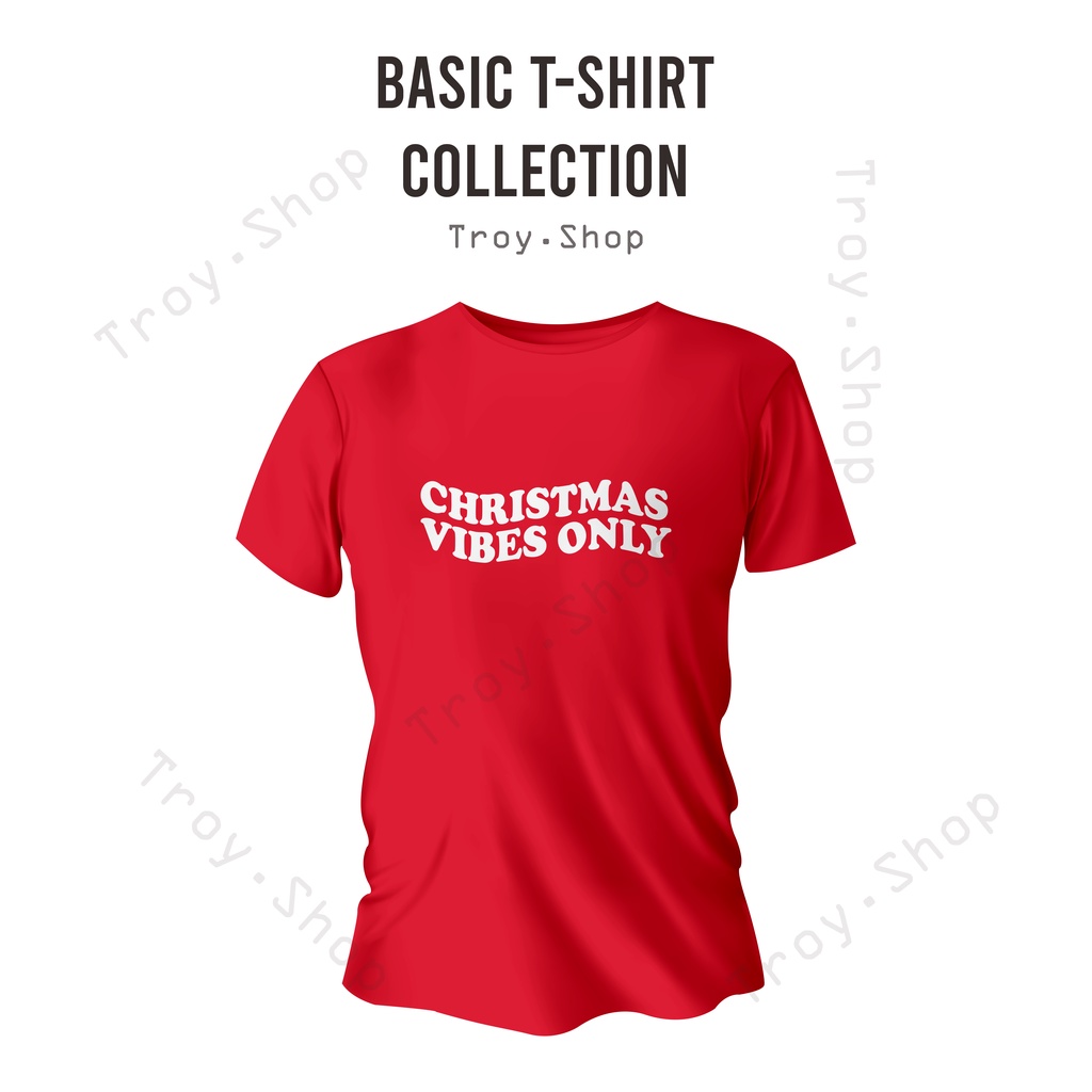 Kaos Xmas x Baju Natal Christmas Vibes Tmblr tee