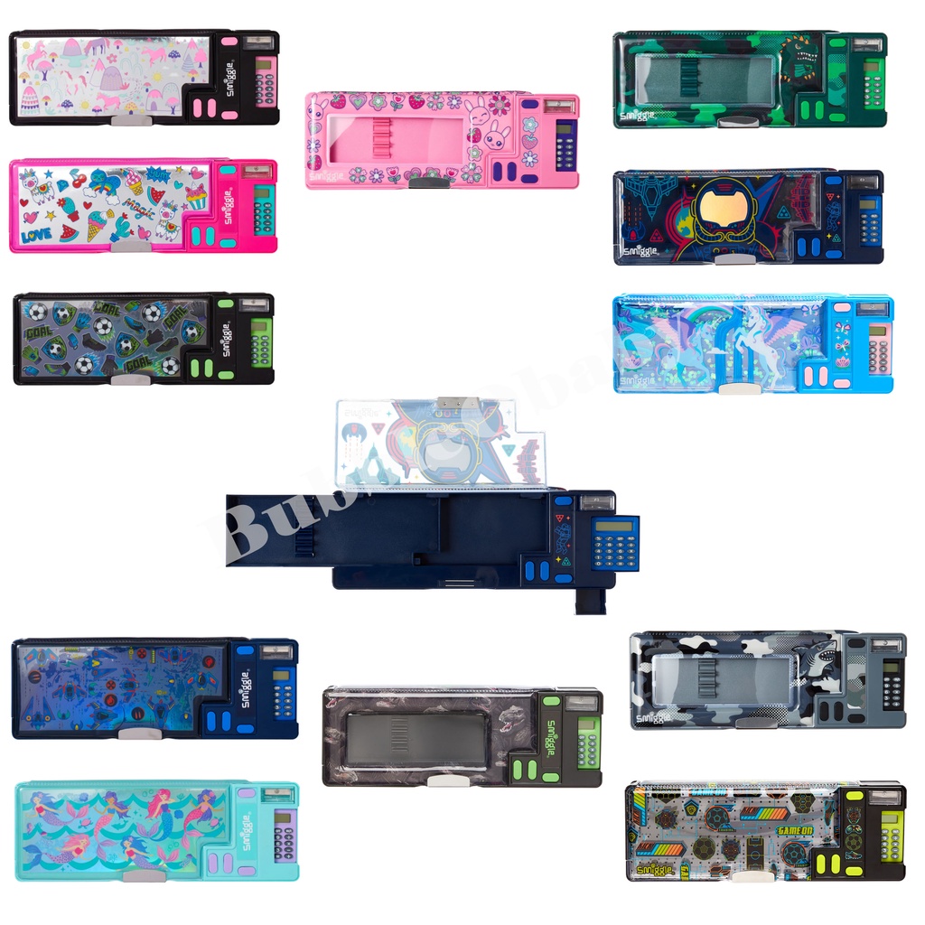 

ORIGINAL STORE Smiggle Budz Pop out Pencil Case Tempat Pensil Smiggle Ori Pop Out