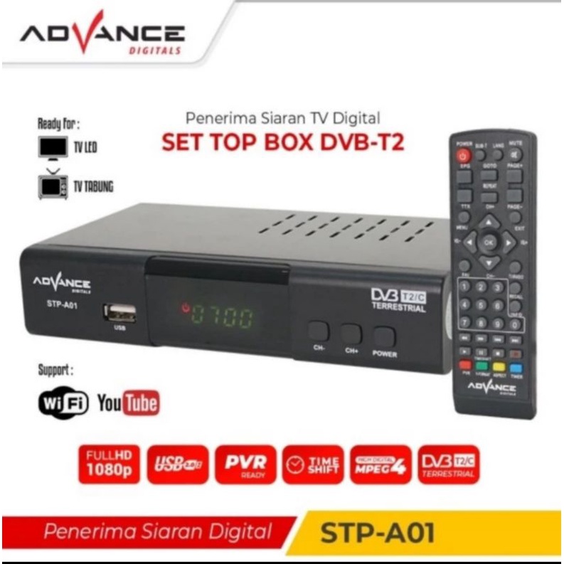STB set top box advance DVB-T2 STP-A01