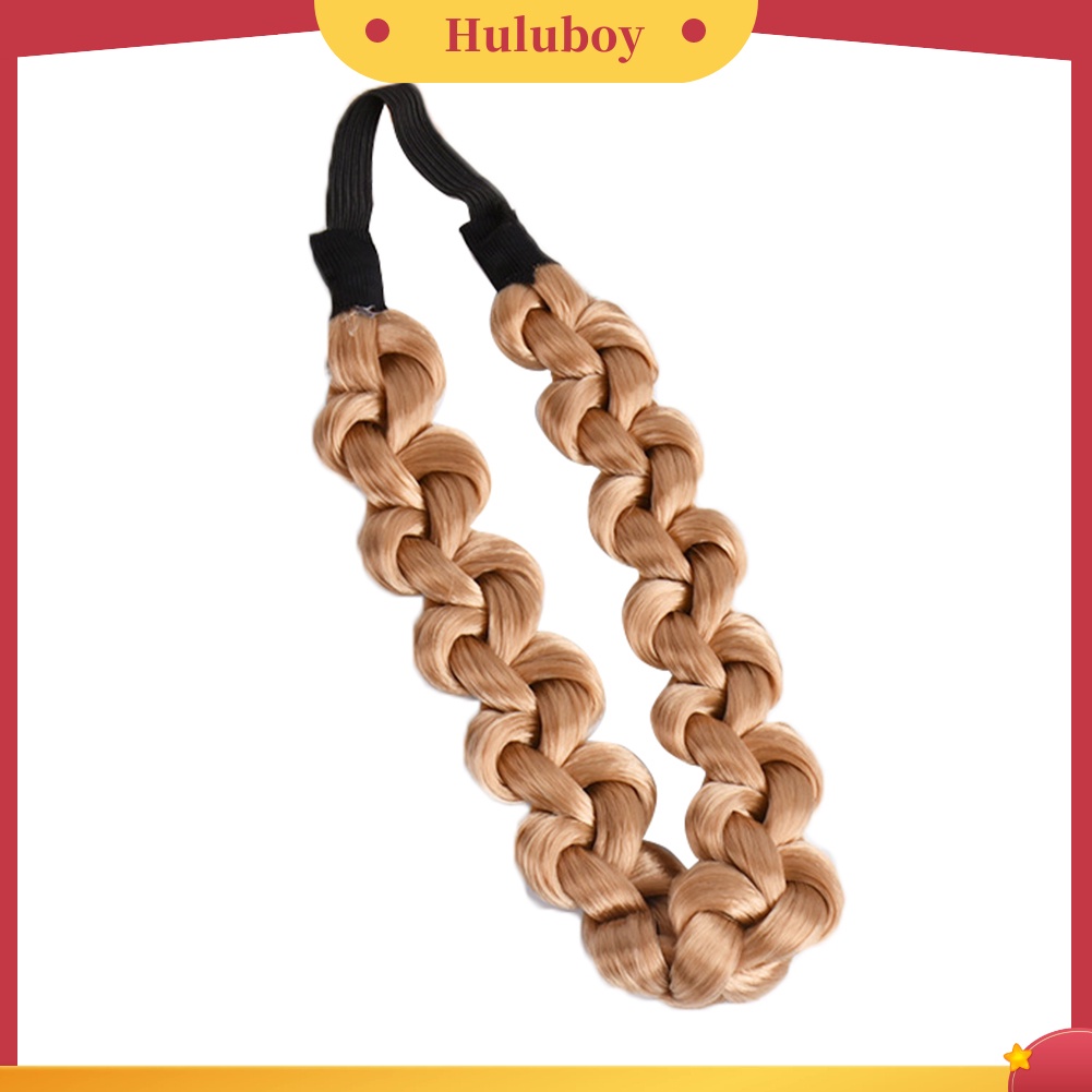 Bandana Rambut Model Kepang Elastis Untuk Wanita