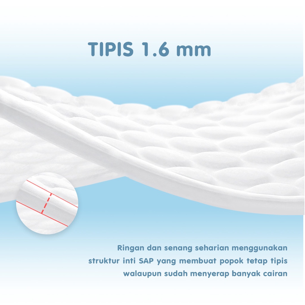 MAKUKU Air Diapers Pants | Popok Celana SAP Anti Gumpal