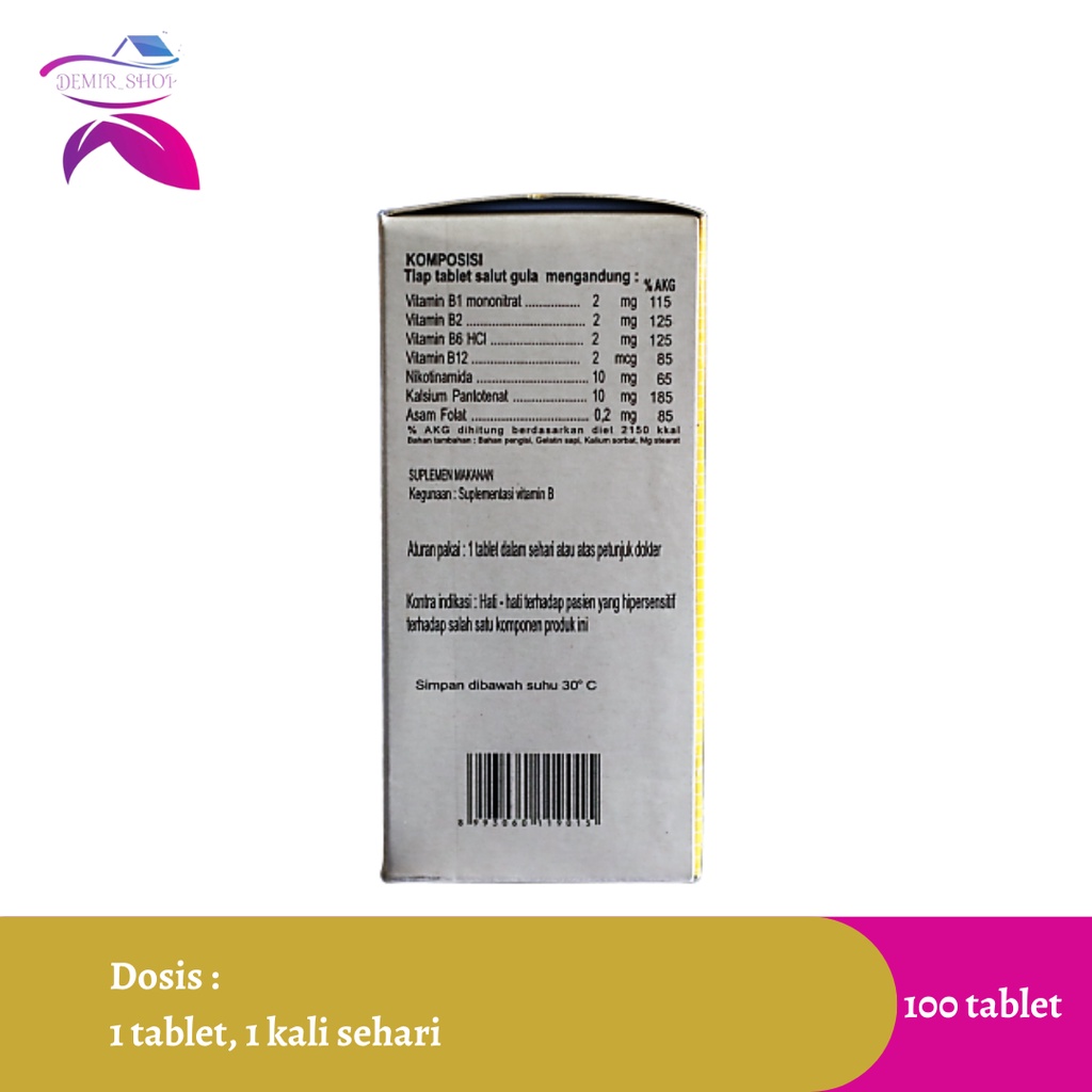 Betominplex / Vitamin B Complex dan B12